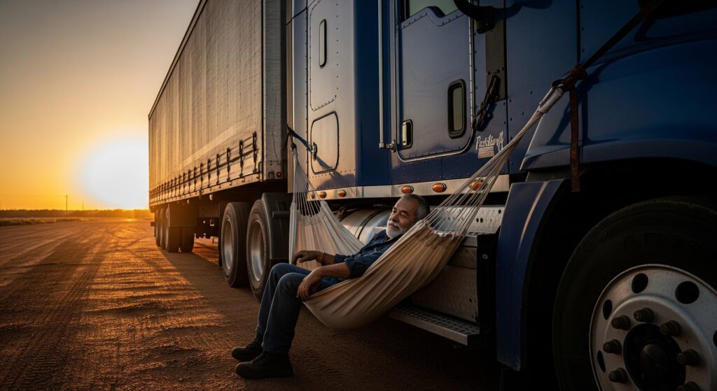 descanso do motorista profissional