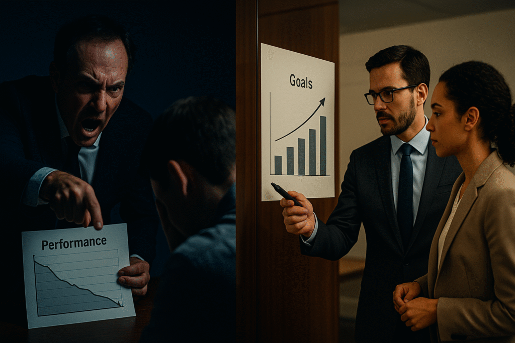 diferença entre cobrança de metas e assédio moral